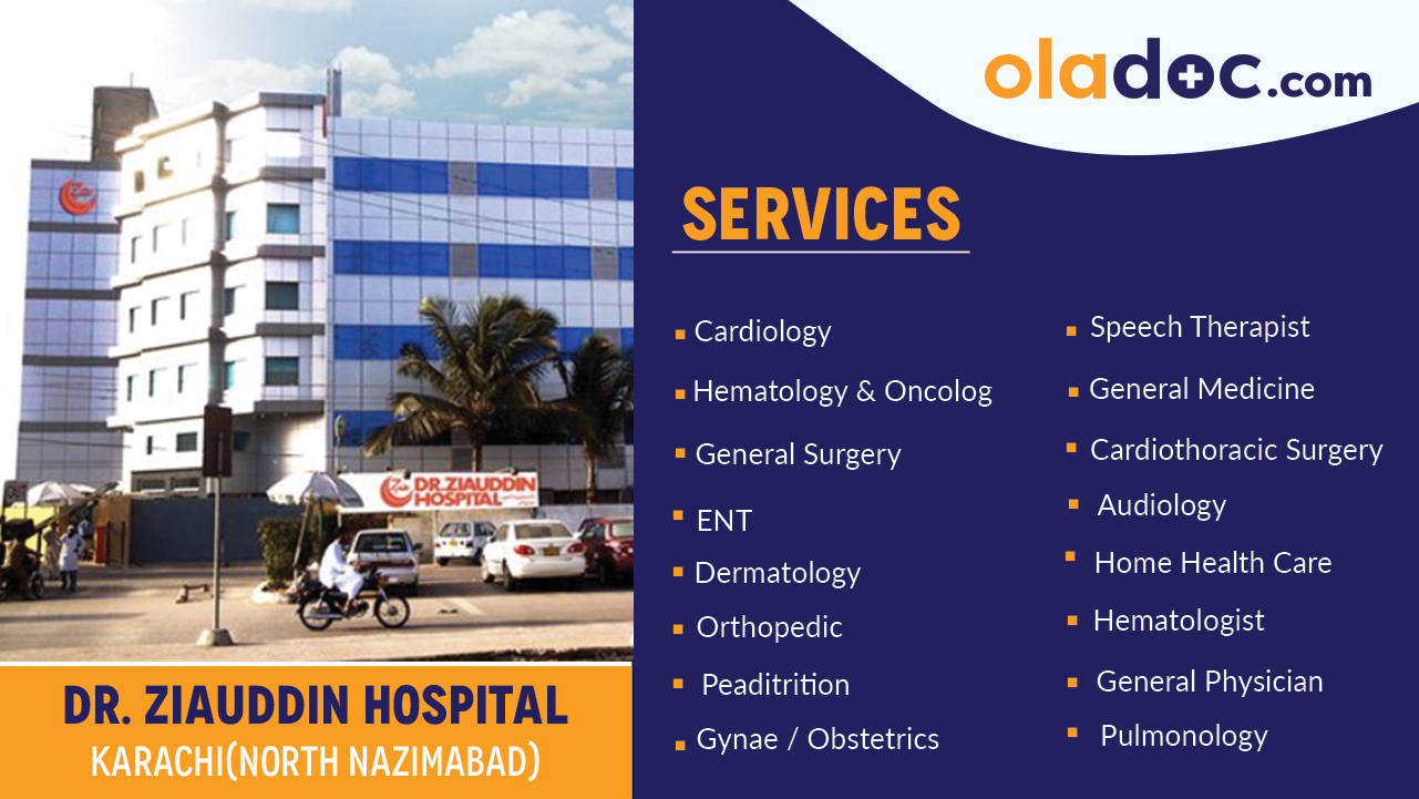 Services Offered by Dr Ziauddin Hospital Karachi